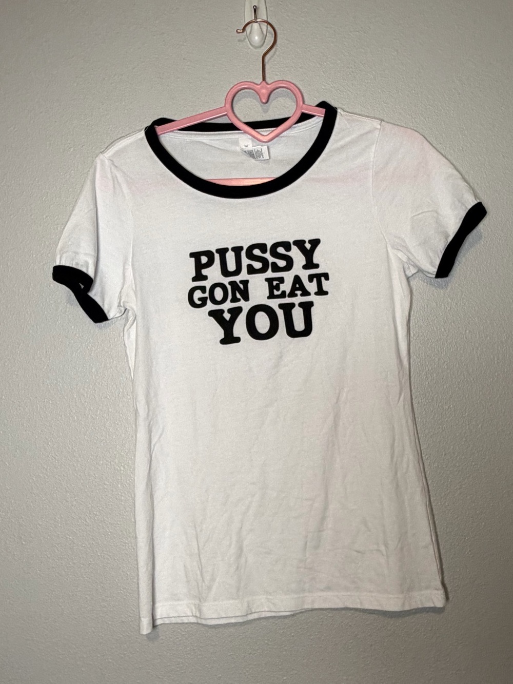 Little miss nasty t shirt. “Pu$$y gon eat you”